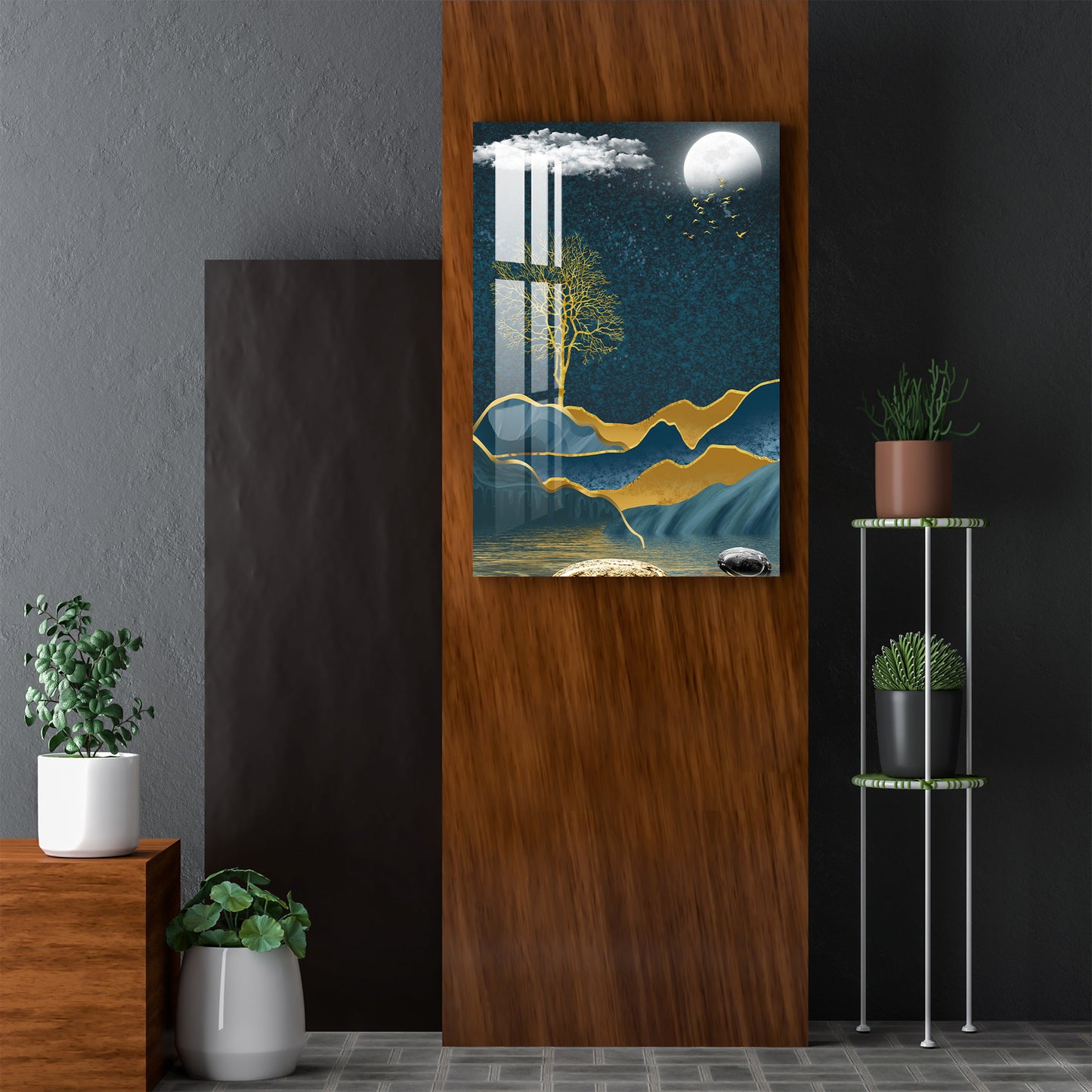 Peaceful Night Acrylic Wall Art