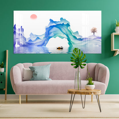 Serene Morning Acrylic Wall Art