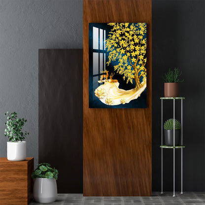 Forest Scene Acrylic Wall Art