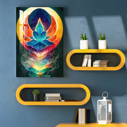 Buddhism Chakra Acrylic Wall Art