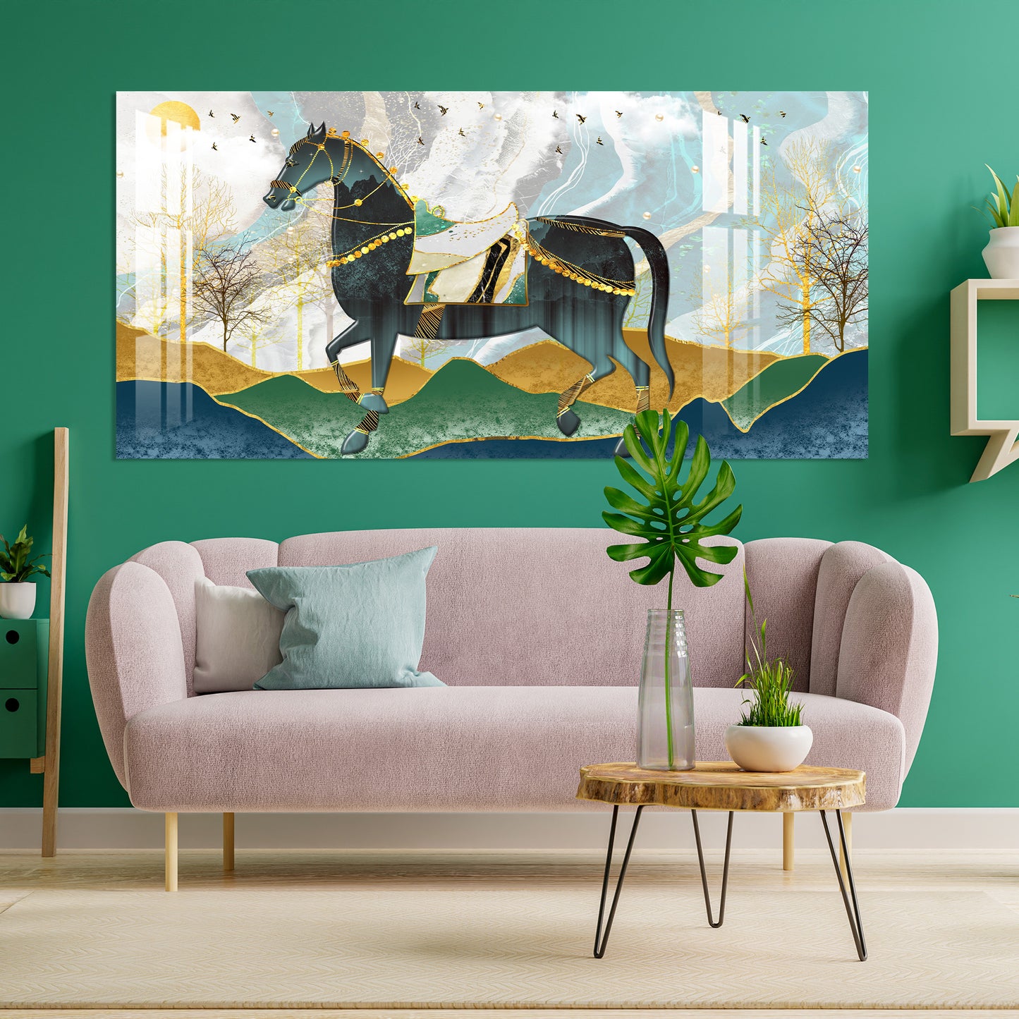 Big Horse Acrylic Wall Art