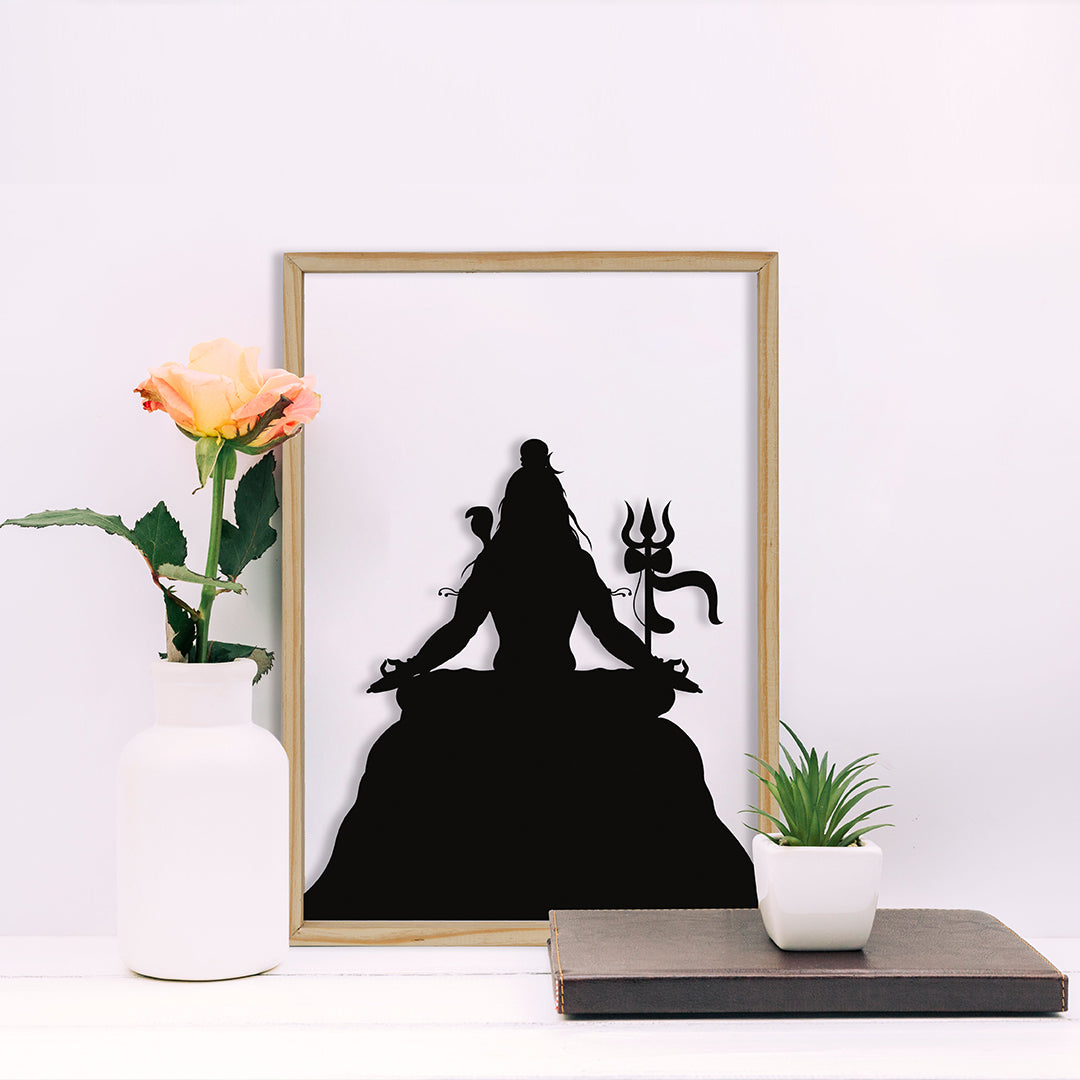 Mahadev Shiva Acrylic Frame