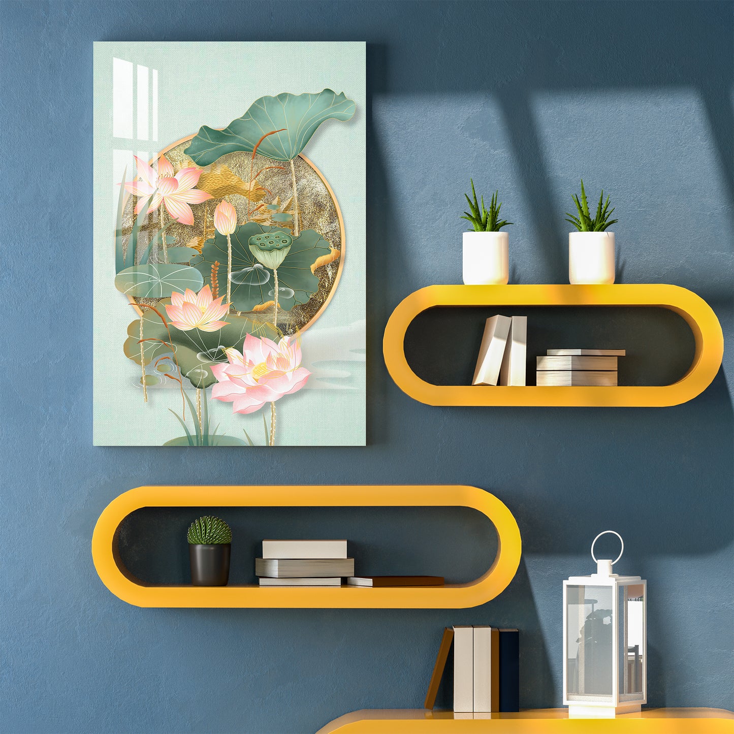 Tale of Lotus Acrylic Wall Art