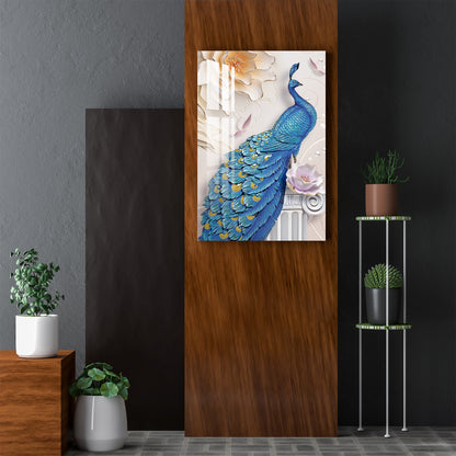 Beautiful Peacock Acrylic Wall Art