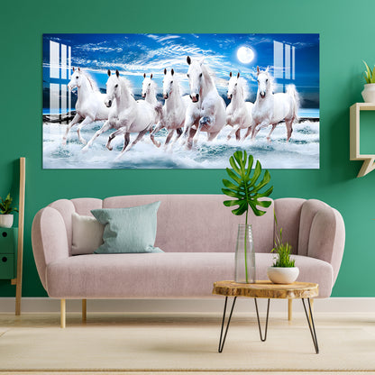 Horses to Milky Way Acrylic Wall Art