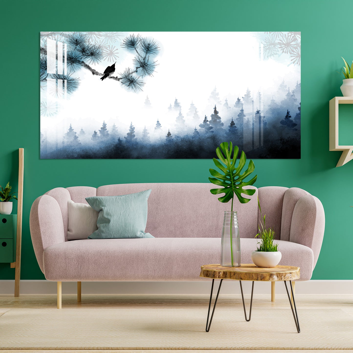 Winter Bird Acrylic Wall Art