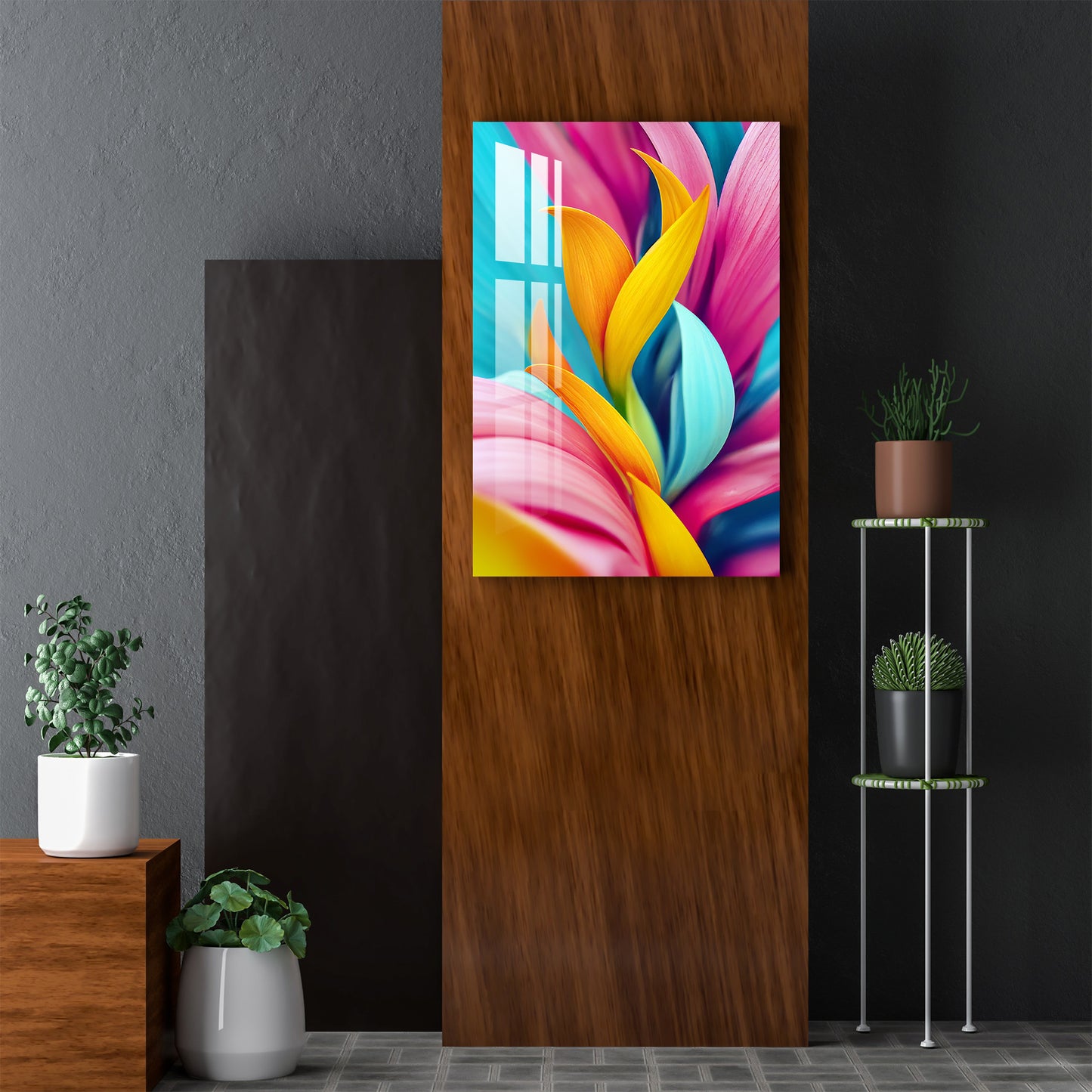 Happy Colours Acrylic Wall Art