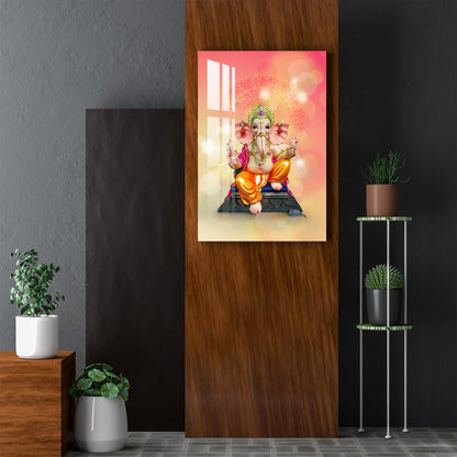 Ganpati Maharaj Acrylic Wall Art