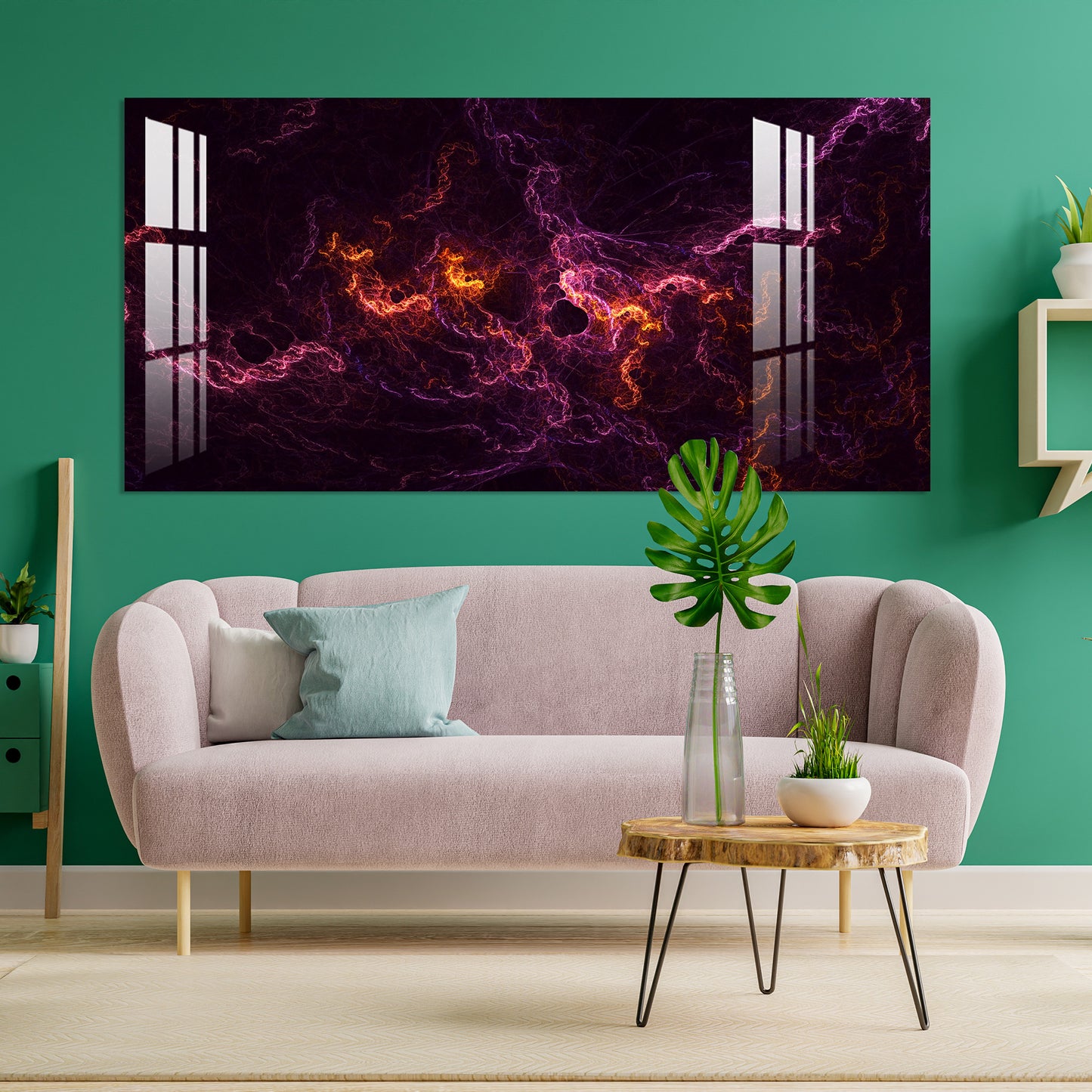 Into The Galaxy Acrylic Wall Art