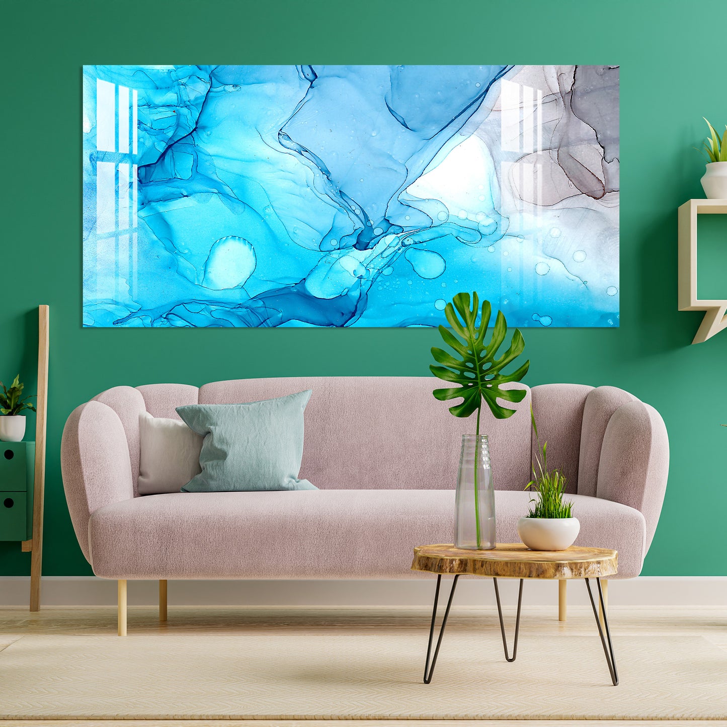 Water Splash Acrylic Wall Art