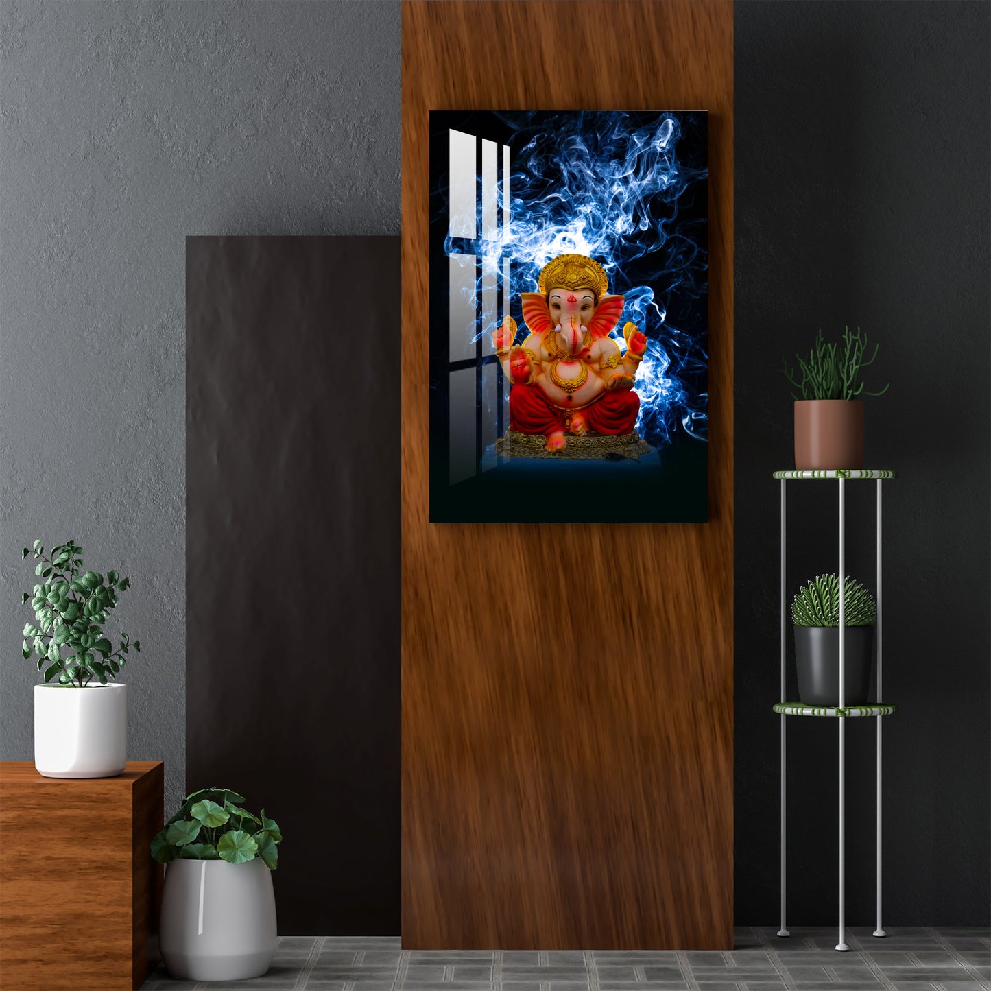 Deity Ganesh Acrylic Wall Art