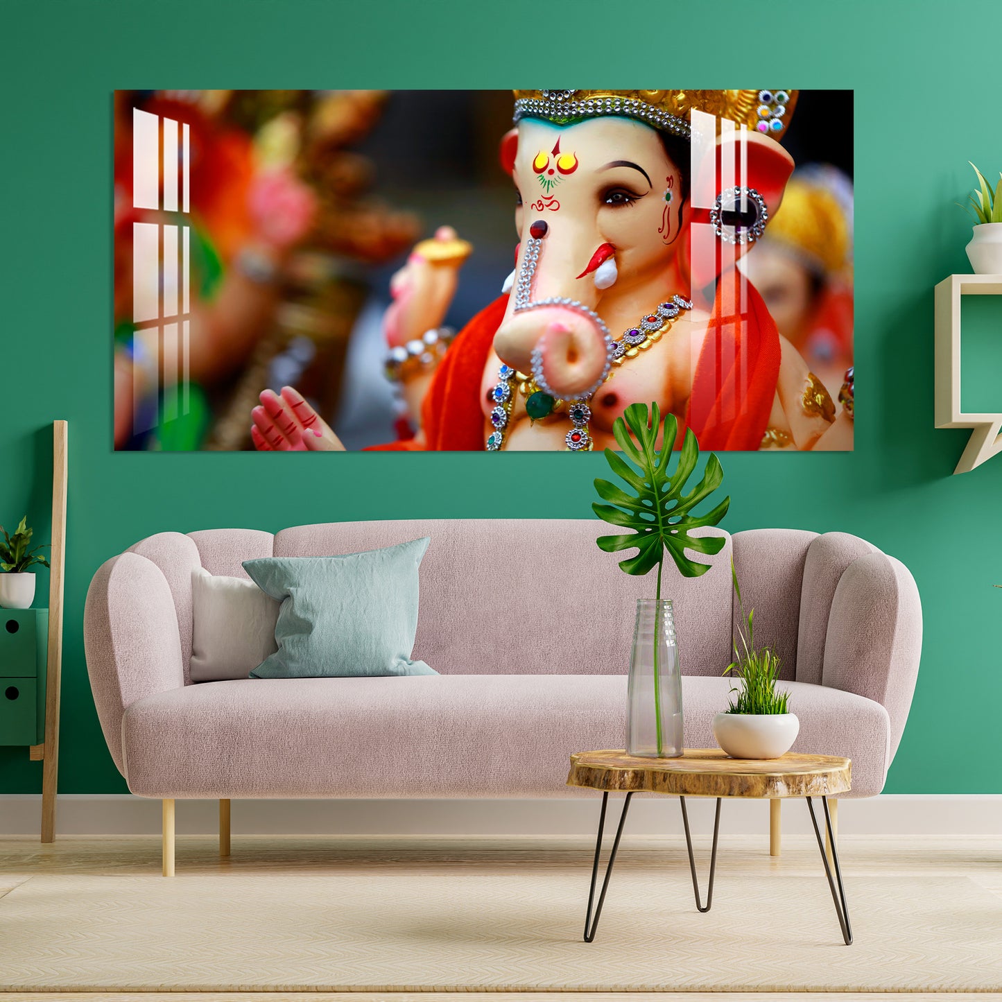 Lord Ganpati Bappa Acrylic Wall Art