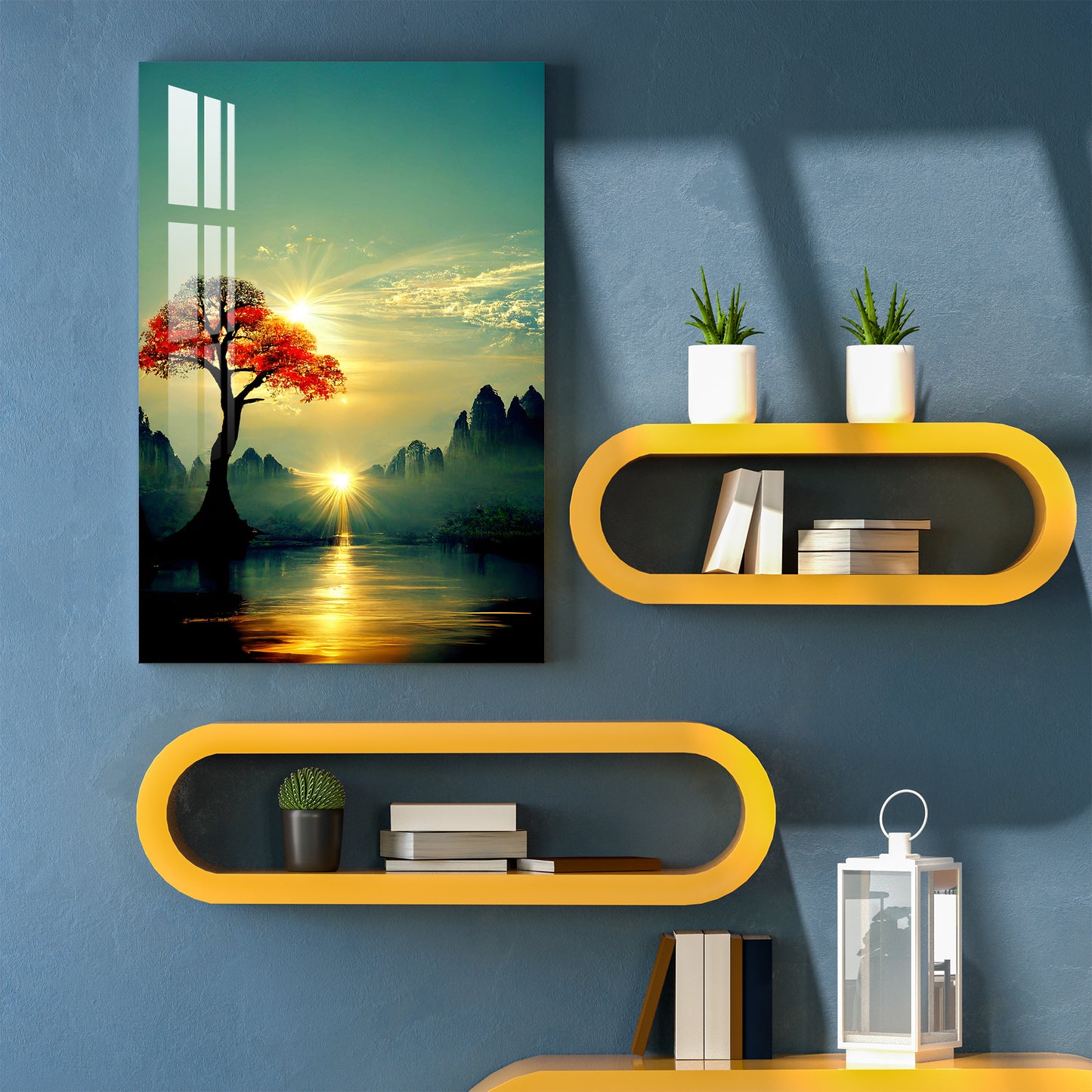 Serene Morning Acrylic Wall Art