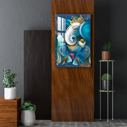 Vignharta Ganesh Acrylic Wall Art