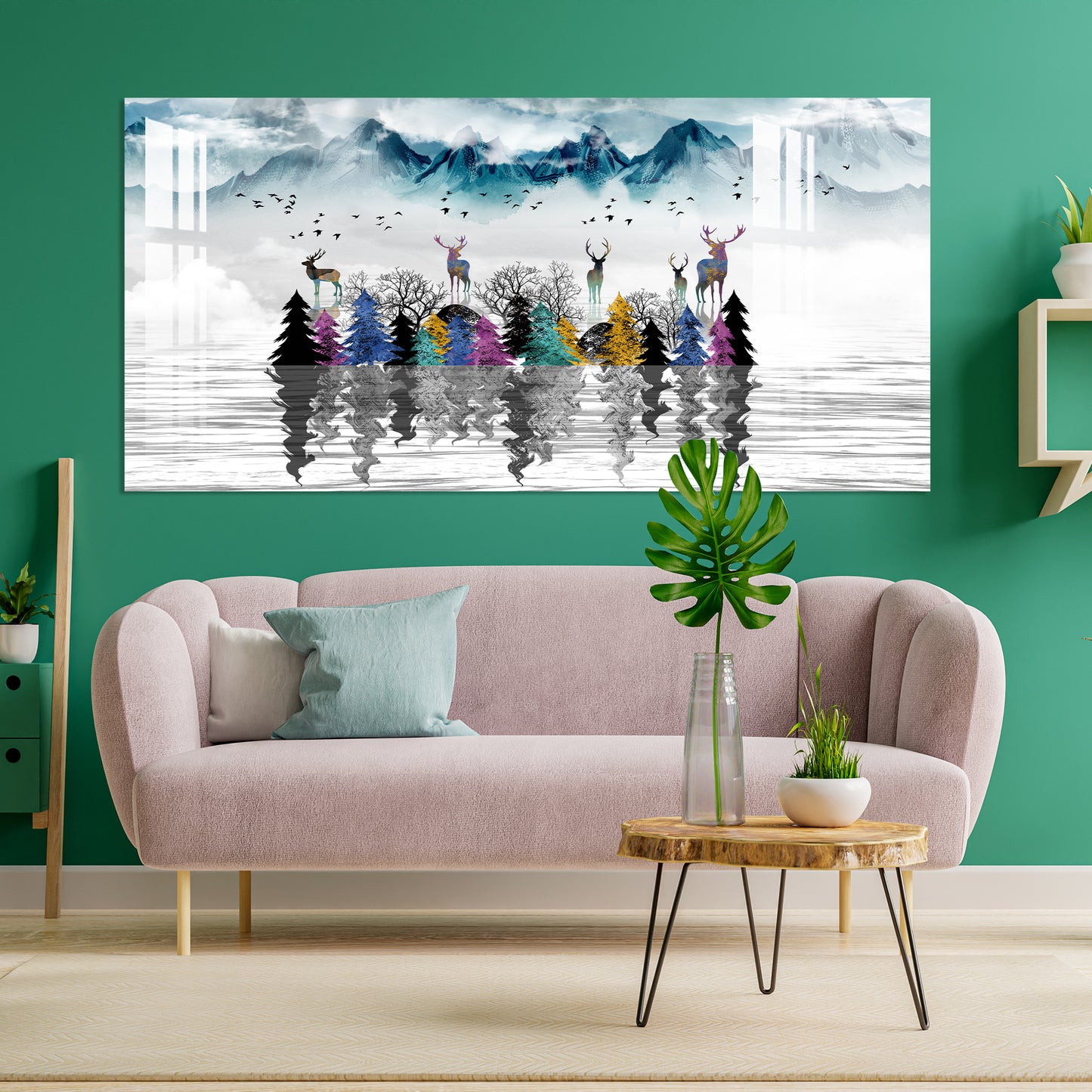 Deer Island Acrylic Wall Art