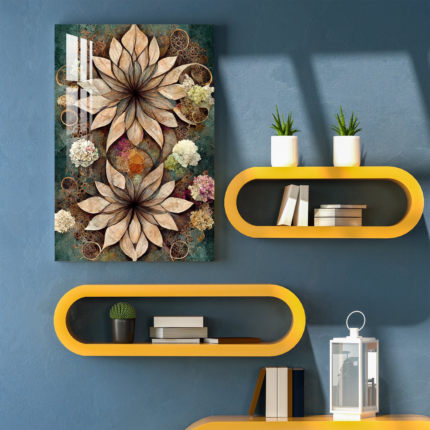 Autumn Flower Acrylic Wall Art