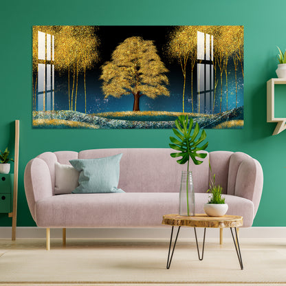 Midnight Forest Acrylic Wall Art