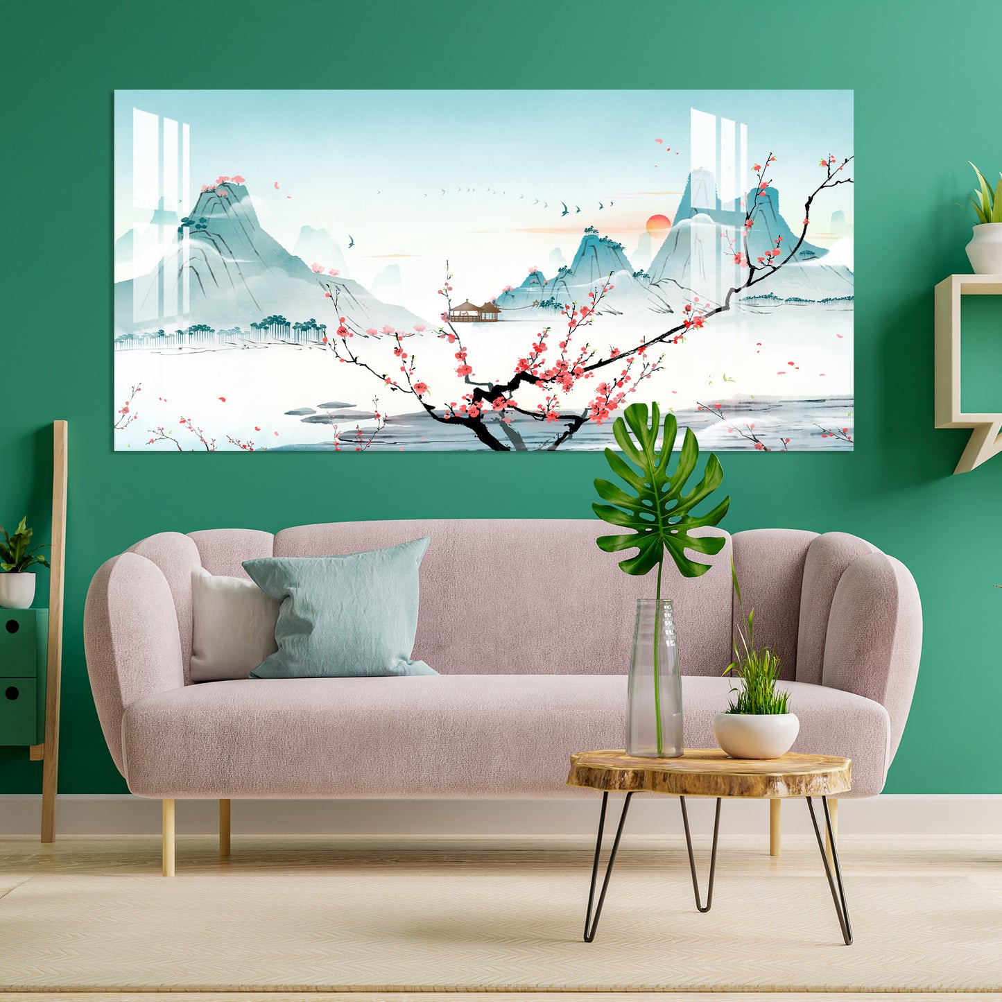 Morning in Himalayas Acrylic Wall Art