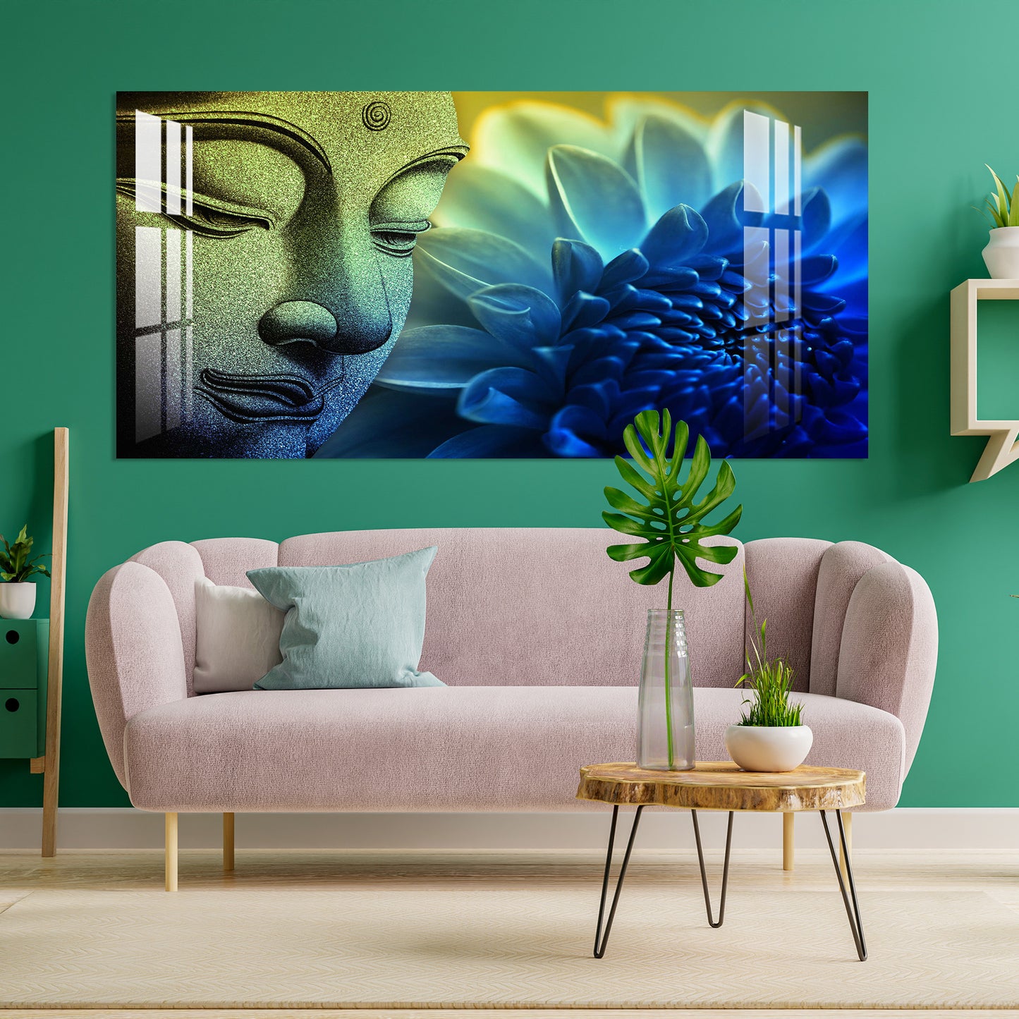 Peaceful Buddha Acrylic Wall Art