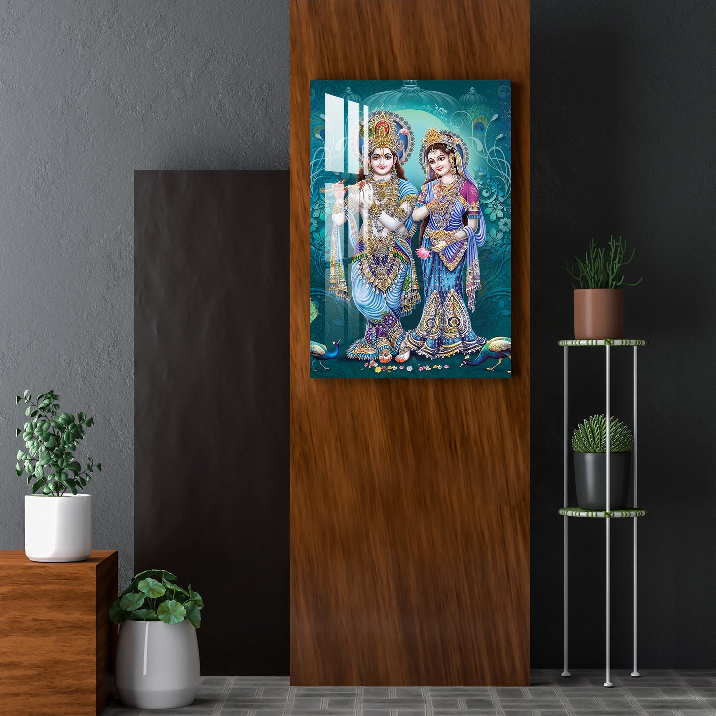 Mohan & Mohini Acrylic Wall Art