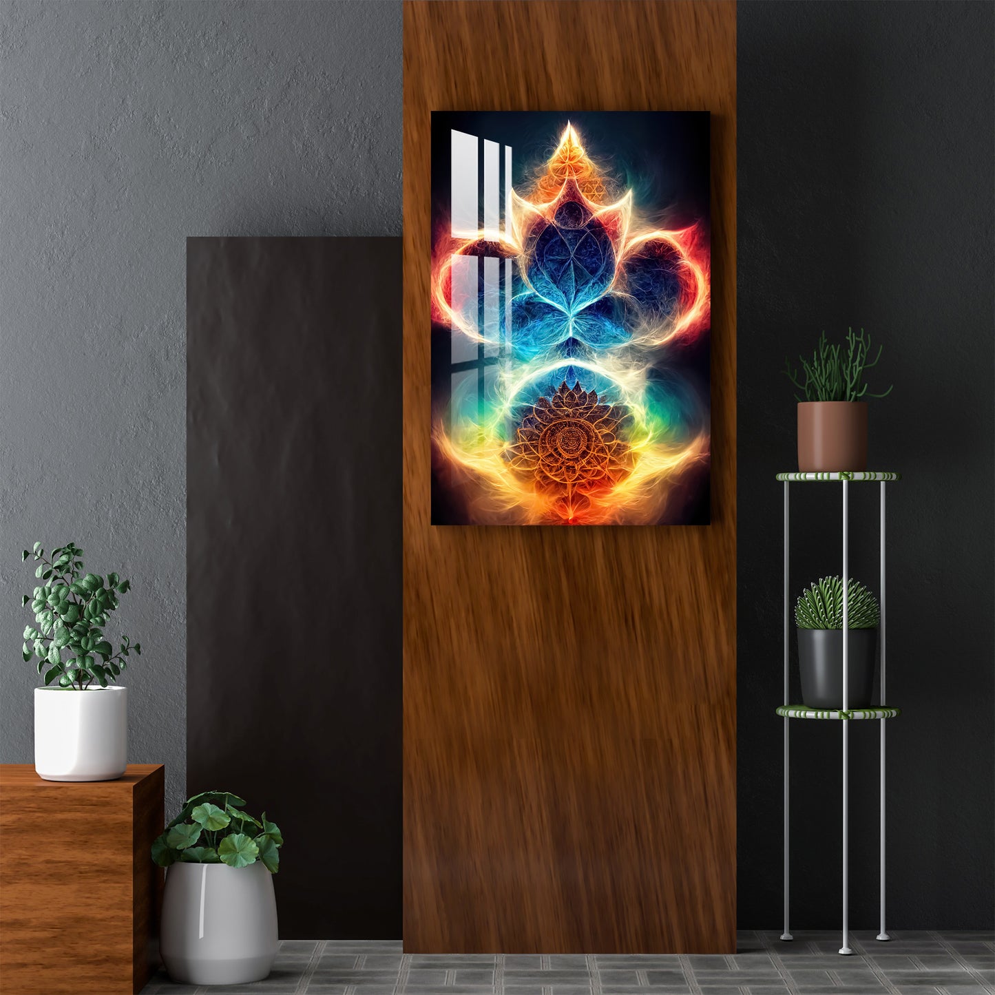 Spiritual Aura Acrylic Wall Art