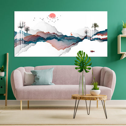 Morning Scenery Acrylic Wall Art