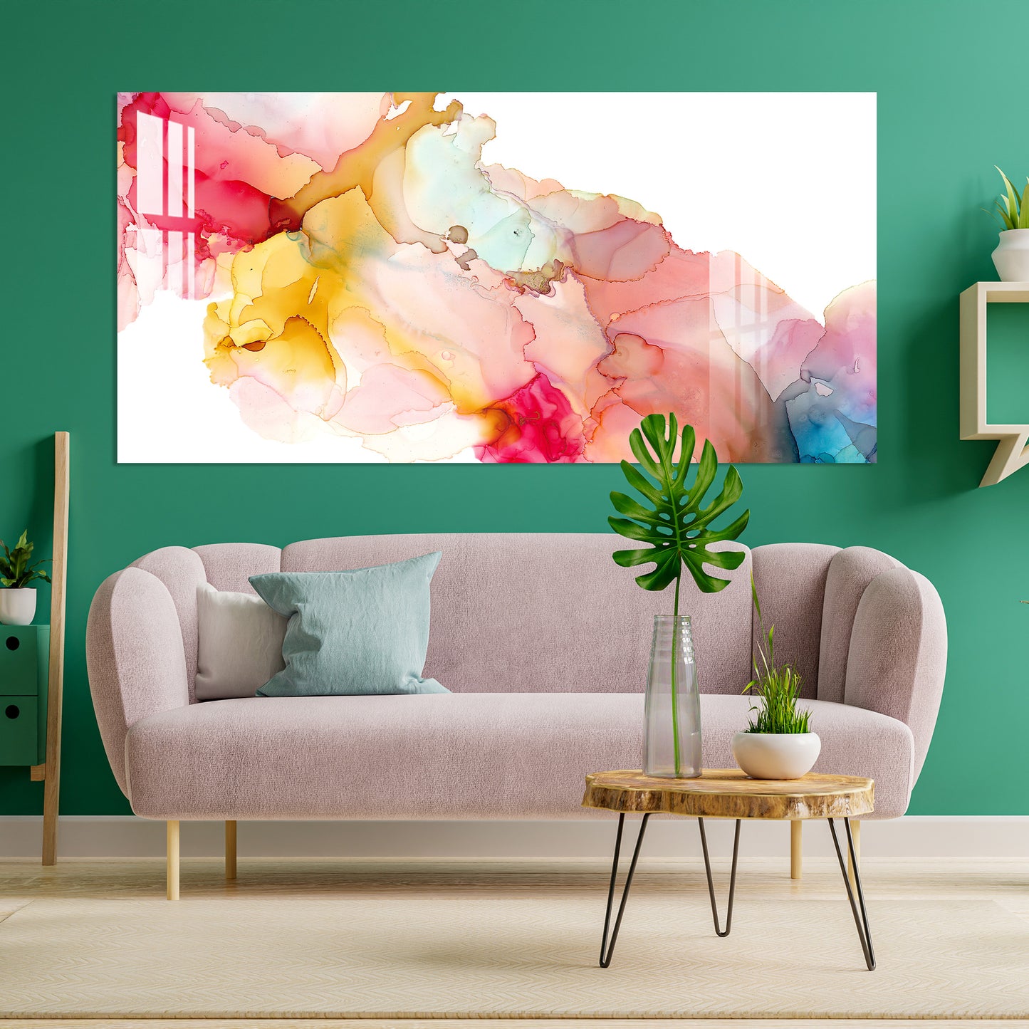 Colour Splash Acrylic Wall Art