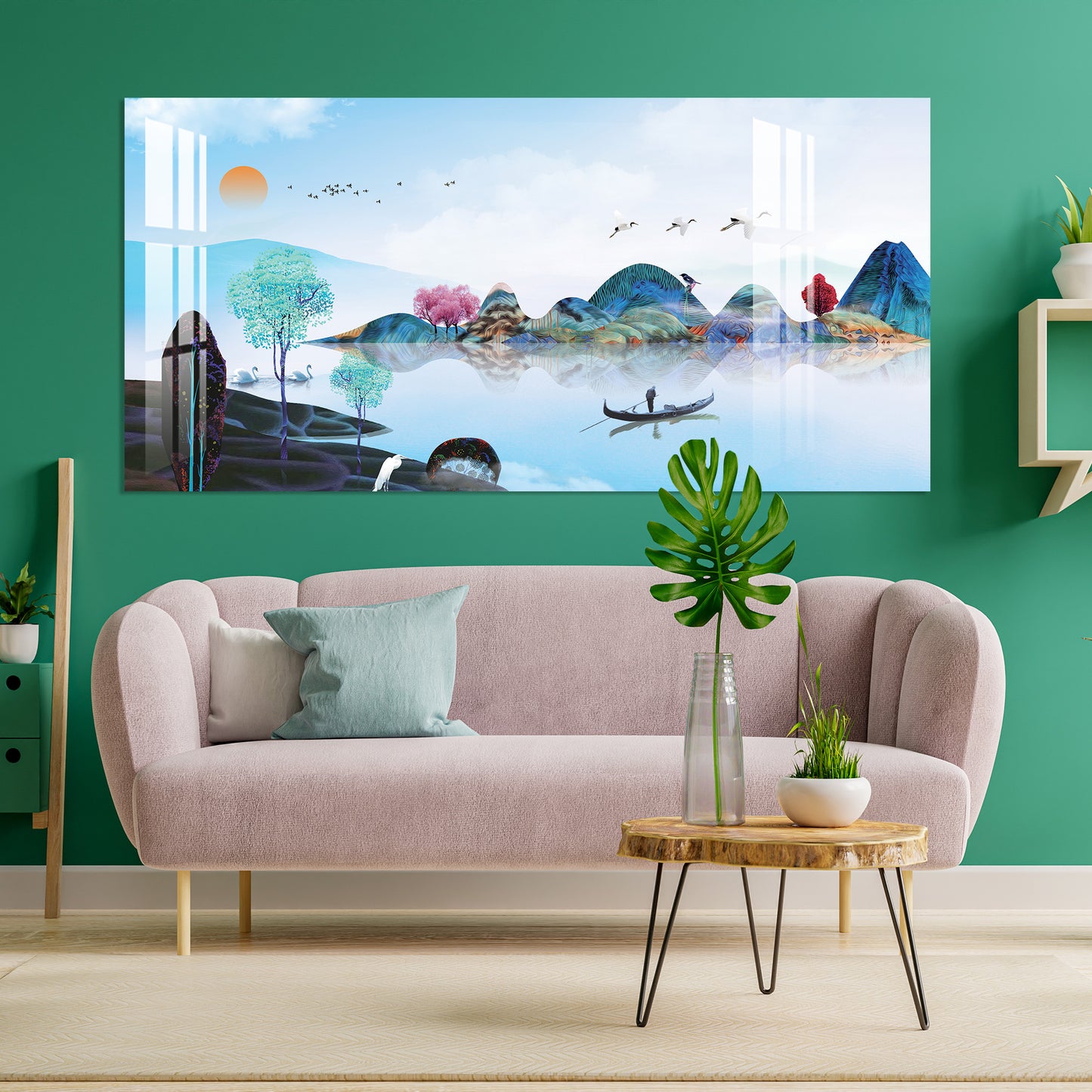 Colorful Nature Acrylic Wall Art