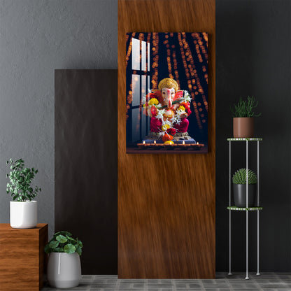 Shree Ganesh Acrylic Wall Art