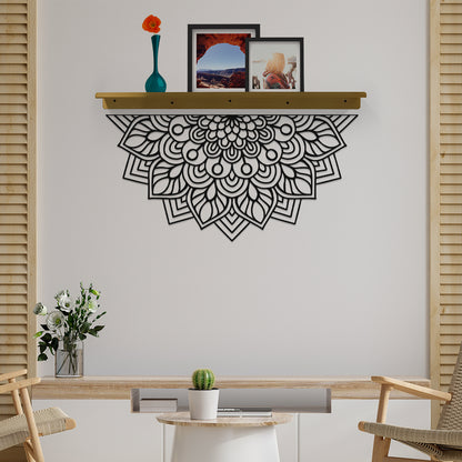 Gorgeous Flower Design Metal Wall Art