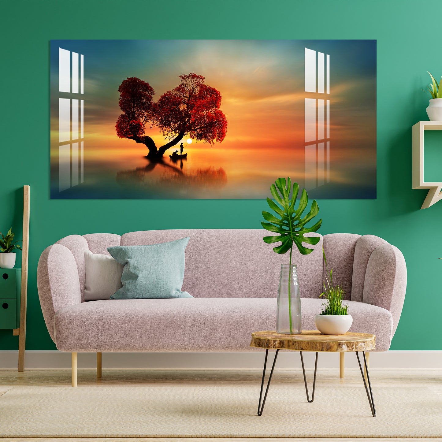 Peaceful Evening Acrylic Wall Art