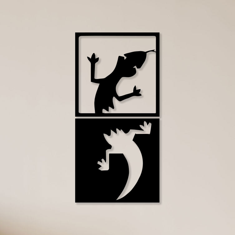 Lizard Metal Wall Art