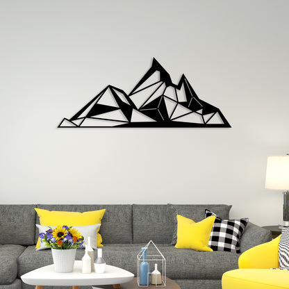 Mountain Metal Wall Art