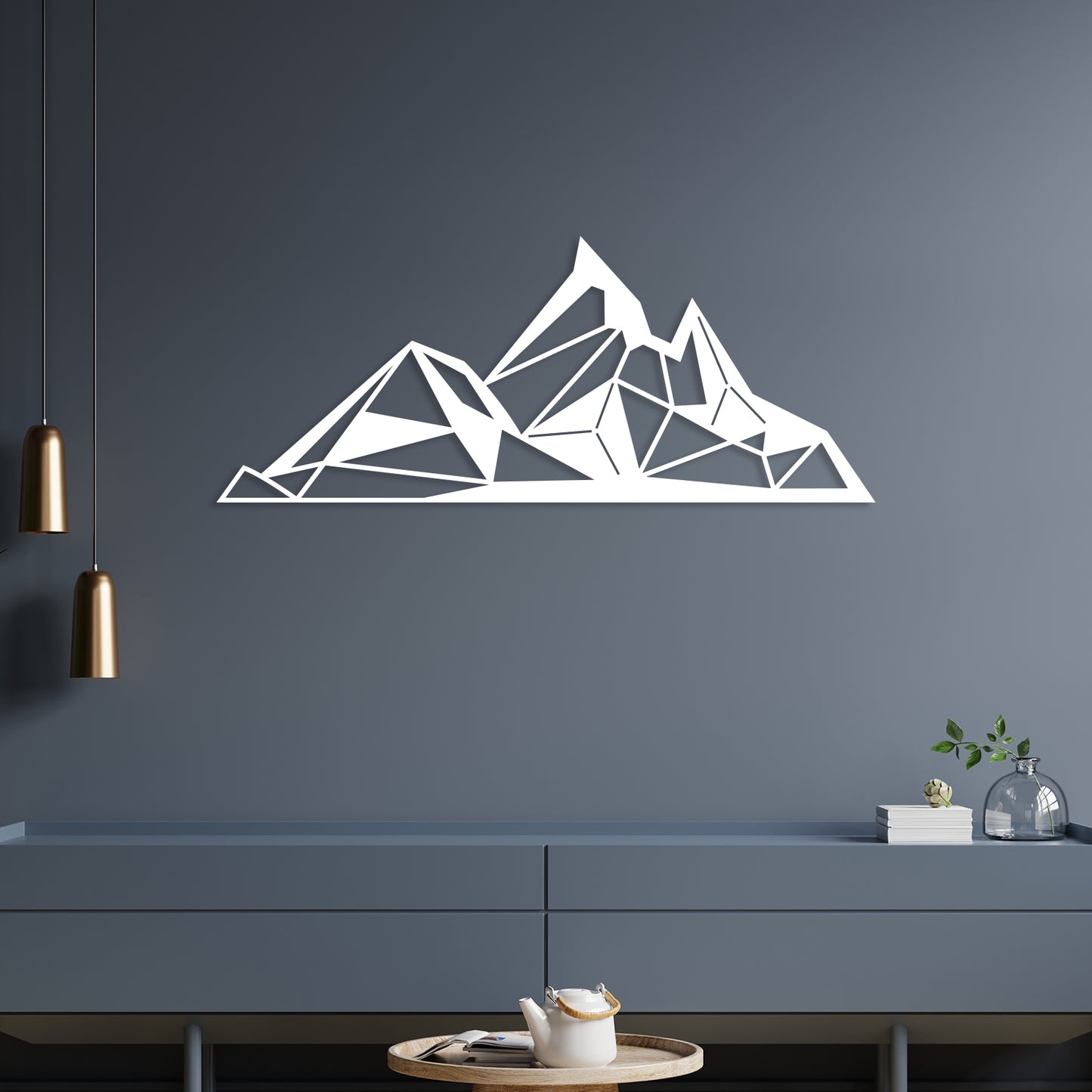 Mountain Metal Wall Art