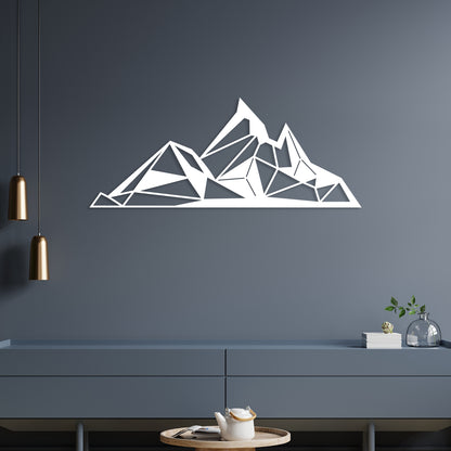 Mountain Metal Wall Art