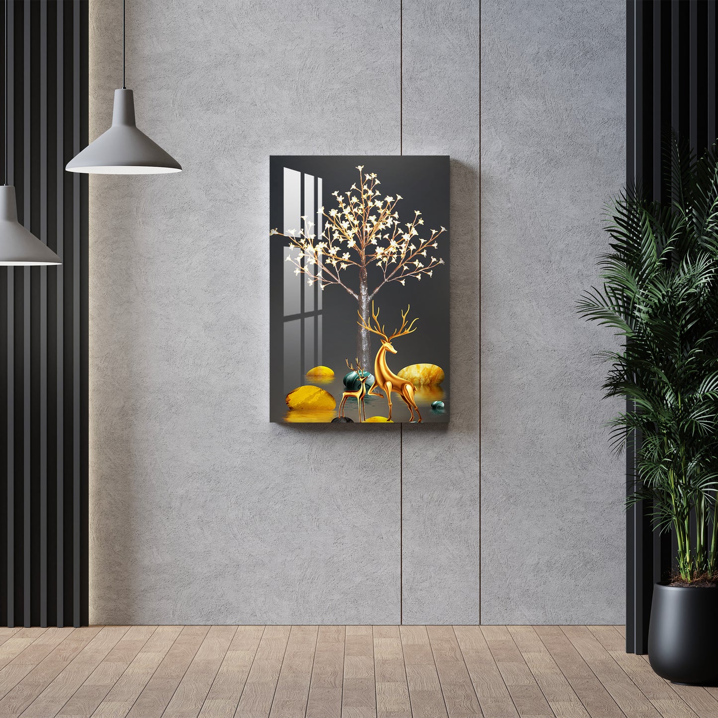 Blooming Tree Acrylic Wall Art