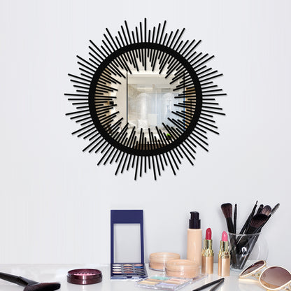 Classic Sunburst Metal Wall Mirror