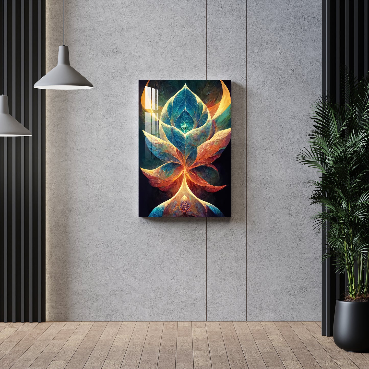 Flower of Life Acrylic Wall Art