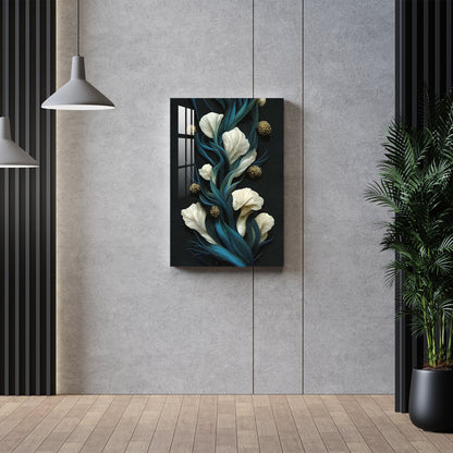 Fascinating Flowers Acrylic Wall Art