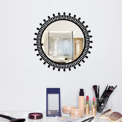 Embellished Metal Wall Mirror