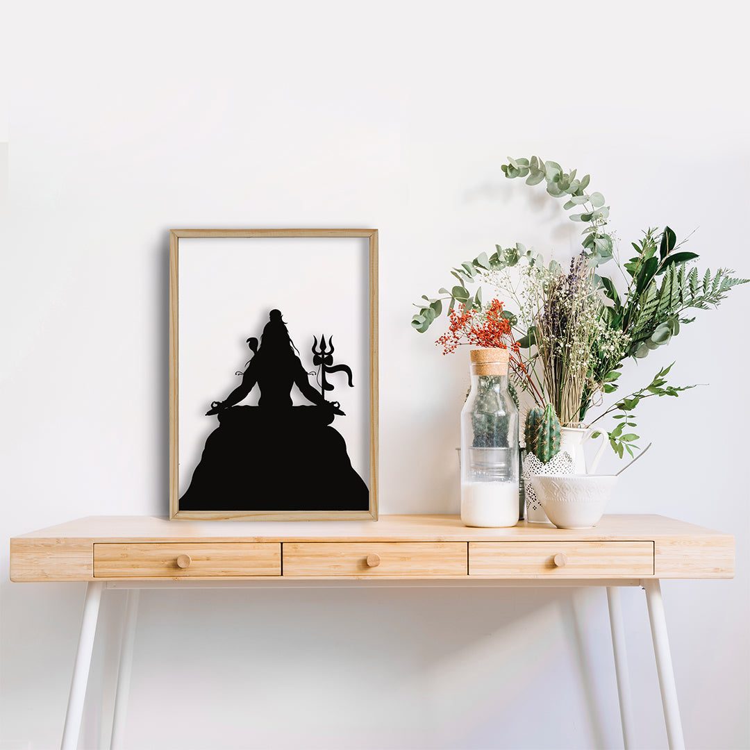 Mahadev Shiva Acrylic Frame