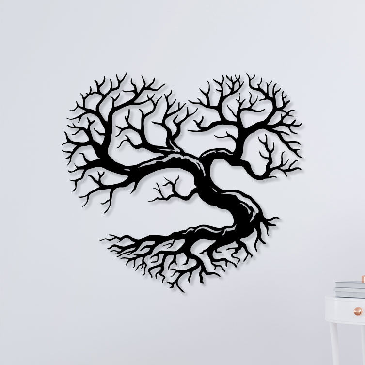 Dried Tree Metal Wall Art