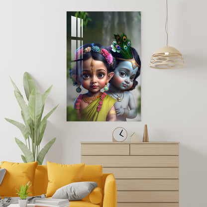 Bal Gopal Acrylic Wall Art