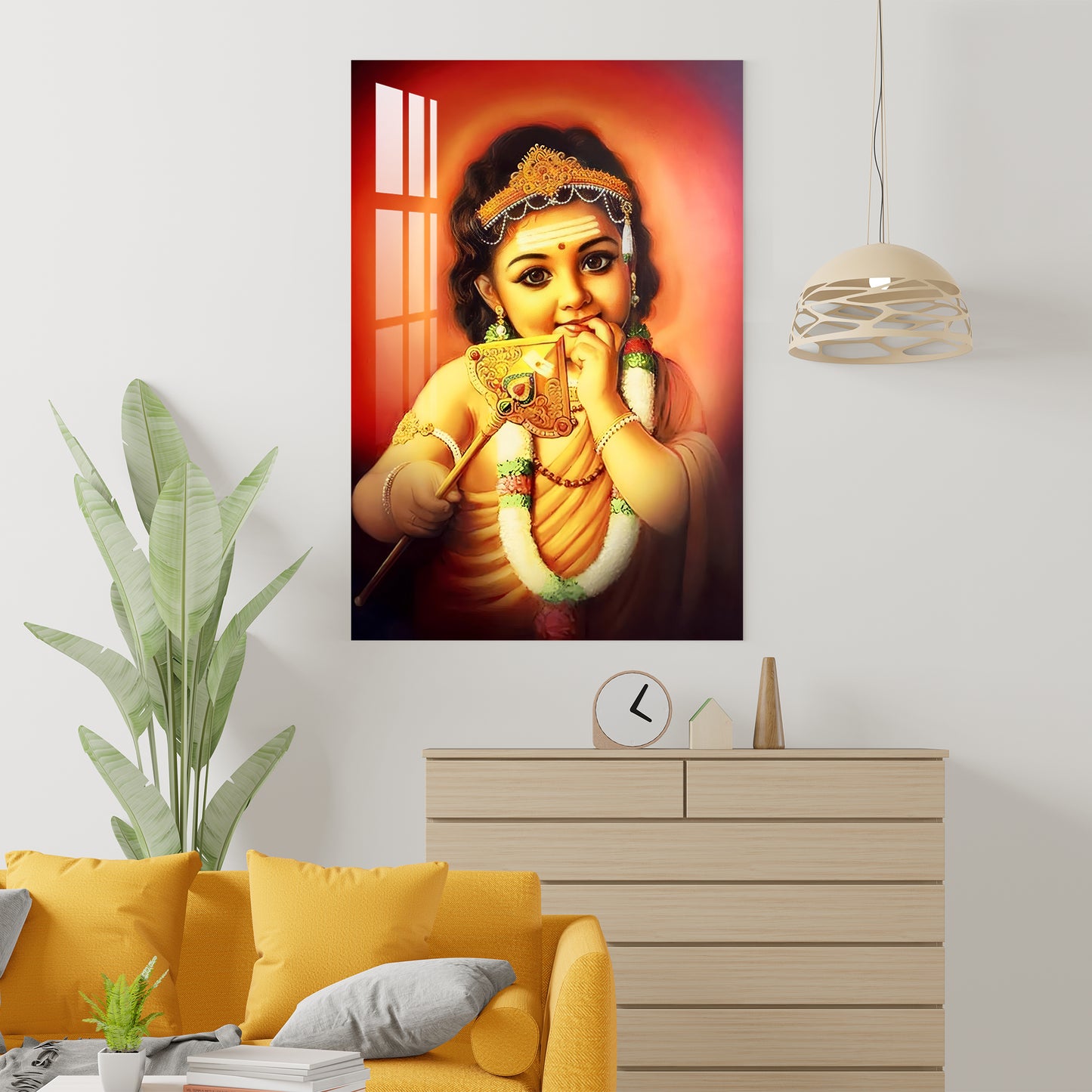 Baby Murugan Acrylic Wall Art