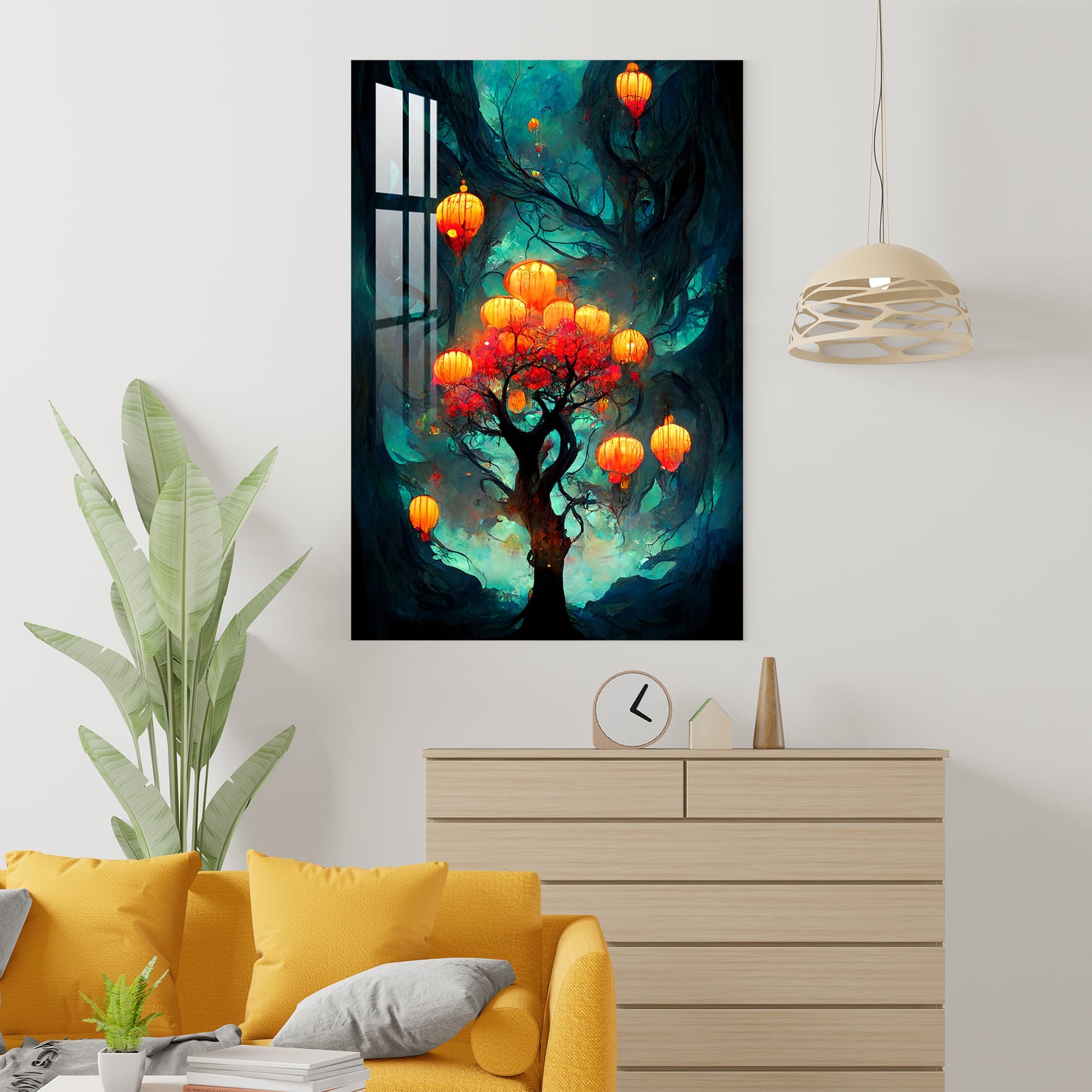 Dream Beautiful Acrylic Wall Art