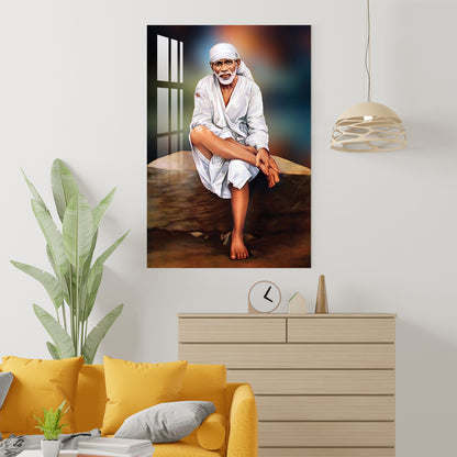 Shirdi Sai Acrylic Wall Art