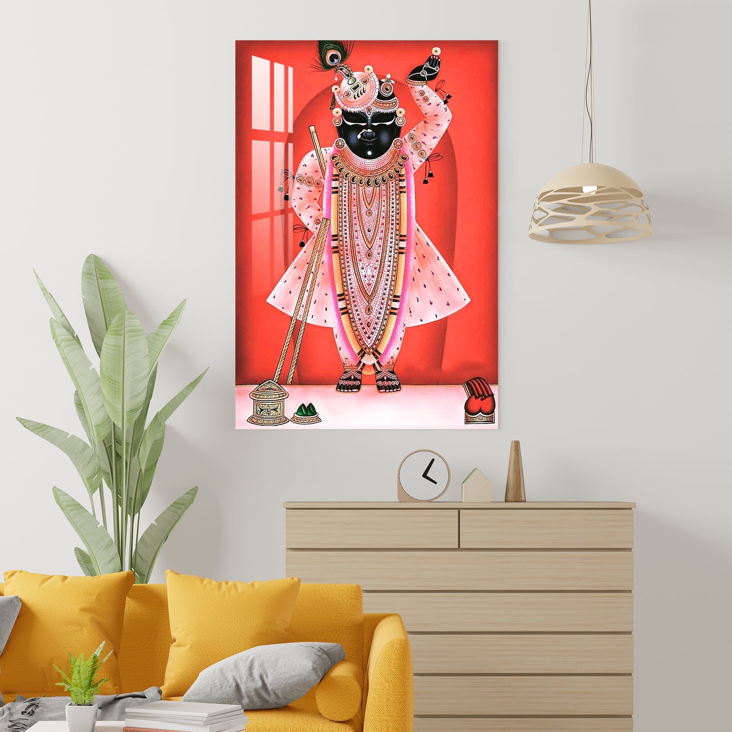 Lord of Nathdwara Acrylic Wall Art