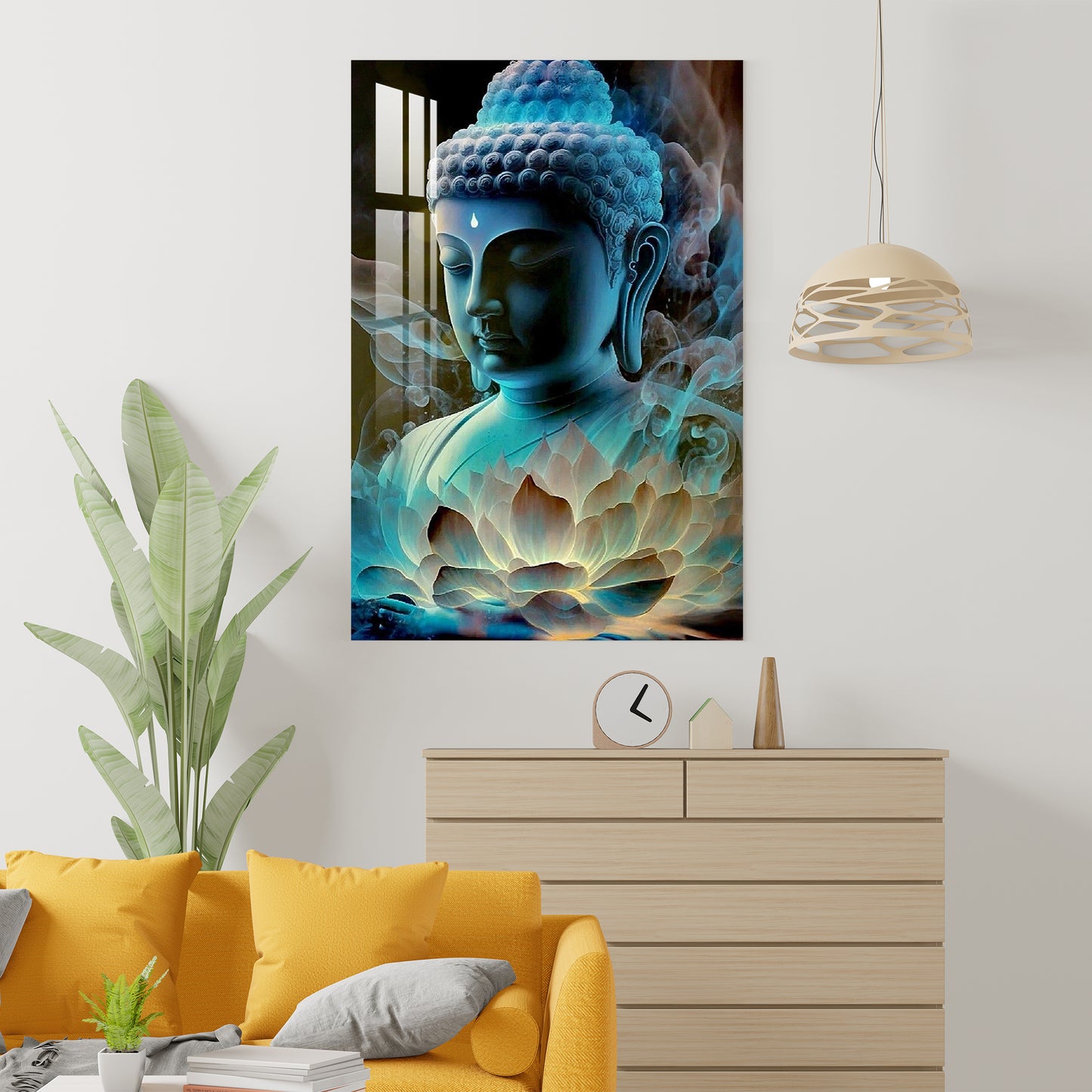 Divine Buddha Acrylic Wall Art