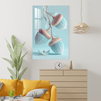 The Aesthetic Blue Acrylic Wall Art