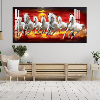 Horses of Growth Acrylic Wall Art